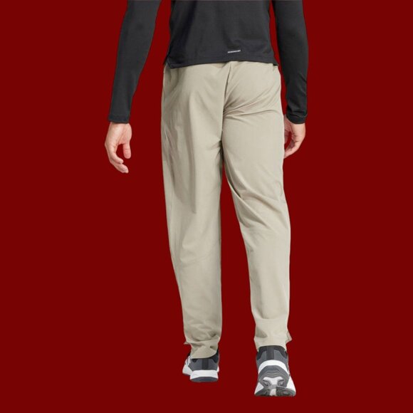 Adidas - Men's Mid-Rise Workout Pant - Light Green - Small - Picture 2 of 16